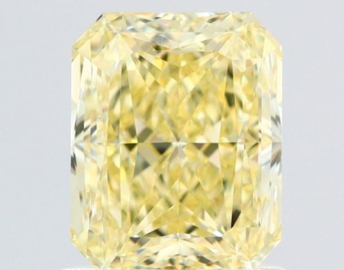 1.2 carat Fancy Yellow-VVS1 Natūralus Radiant Deimantas (1)