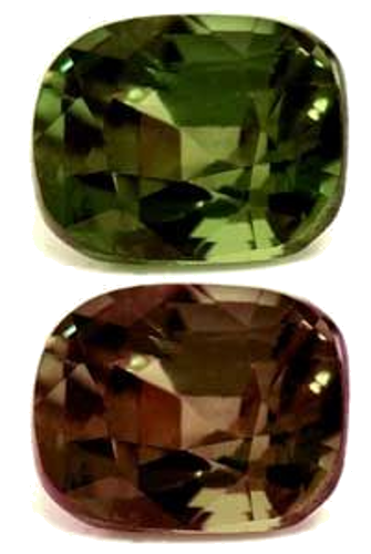 0.4 carat GREEN Cushion Alexandrite (1)