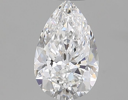 0.45 carat E-VVS1 Natūralus Pear Deimantas (1)