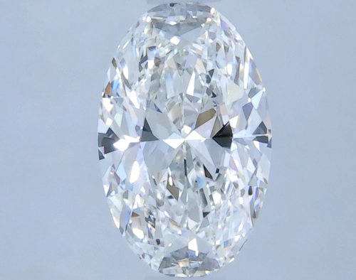 0.63 carat G-VVS1 Natūralus Oval Deimantas (1)