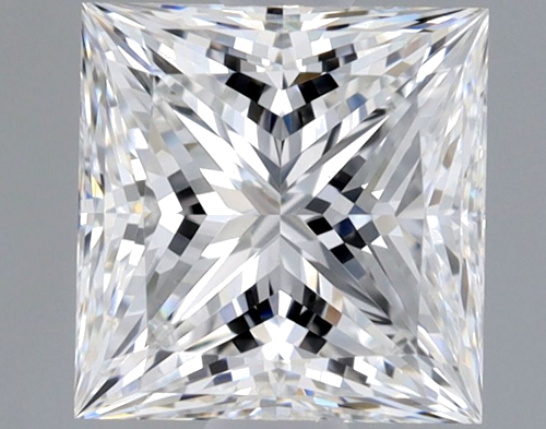 1.0 carat E-VS2 Natūralus Princess Deimantas (1)