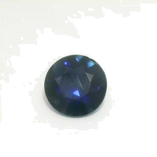 0.68 carat BLUE Round Safyras (1)
