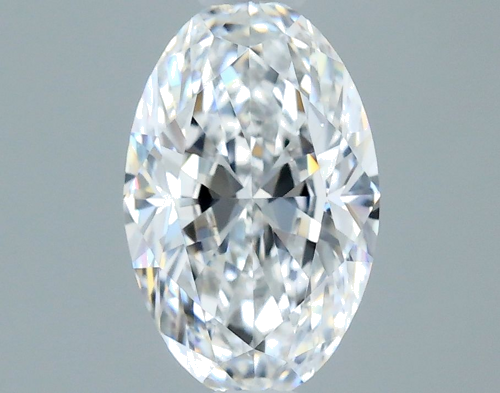 0.5 carat E-VVS2 Natūralus Oval Deimantas (1)