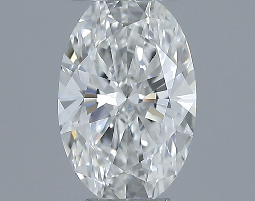 0.42 carat F-VVS1 Natūralus Oval Deimantas (1)
