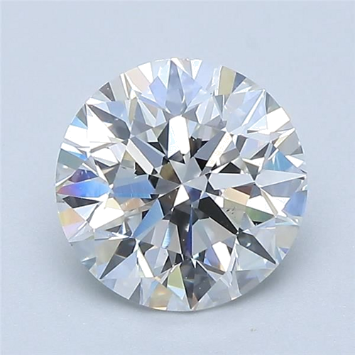 1.67 carat F-VS2 Very Good cut Natūralus Round Deimantas (1)