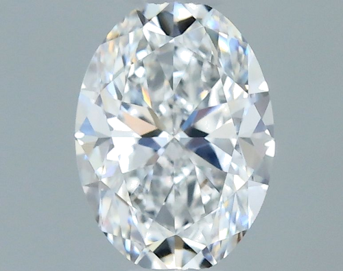 0.4 carat D-VVS1 Natūralus Oval Deimantas (1)