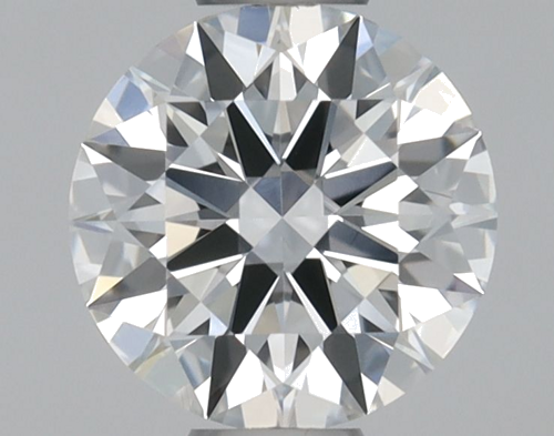0.5 carat F-VVS1 Excellent cut Natūralus Round Deimantas (1)
