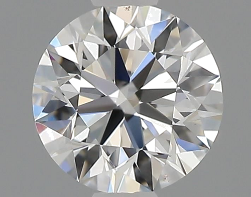 0.45 carat F-VVS1 Excellent cut Natūralus Round Deimantas (1)