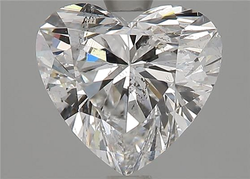 1.59 carat E-SI2 Natūralus Heart Deimantas (1)