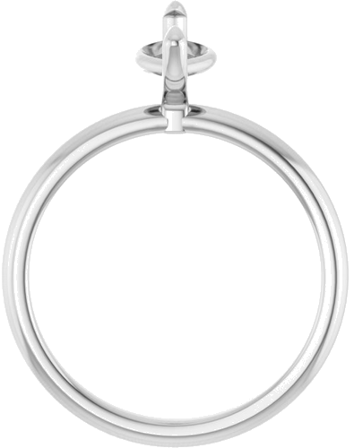 Sužadėtuvių Žiedas „Solitaire“ 14k white gold Marquise 12mm x 6mm (2)