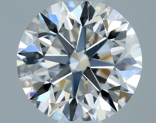 0.51 carat F-SI1 Very Good cut Natūralus Round Deimantas (1)