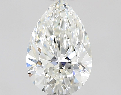 0.51 carat F-IF Natūralus Pear Deimantas (1)