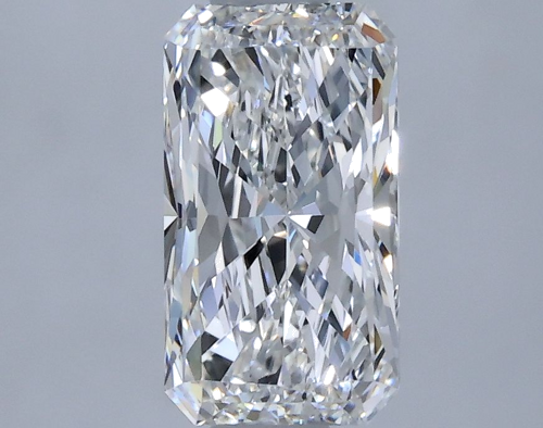0.69 carat E-VS1 Natūralus Radiant Deimantas (1)