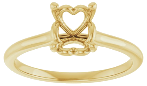 Sužadėtuvių Žiedas „Solitaire“ 585 Geltonojo Aukso Oval 8mm x 6mm (3)