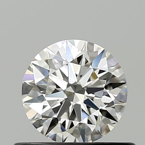0.5 carat F-VVS2 Excellent cut Natūralus Round Deimantas (1)