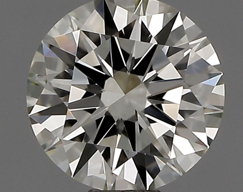 0.41 carat K-IF Excellent cut Natūralus Round Deimantas (1)