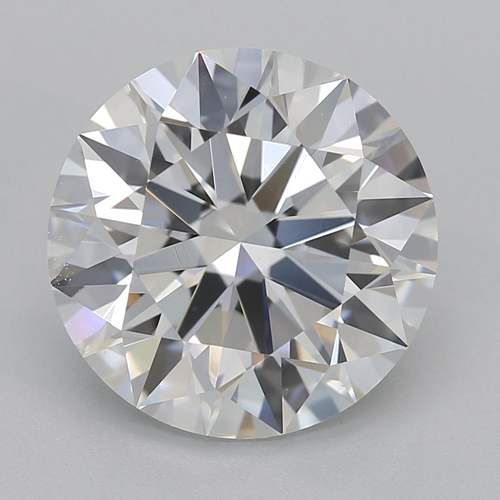 2.81 carat F-VS2 Excellent cut Natūralus Round Deimantas (1)