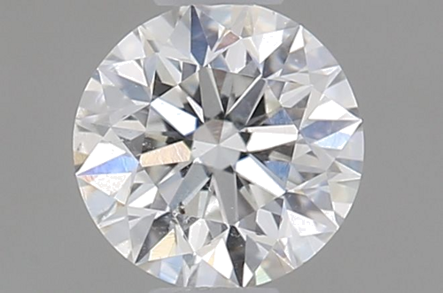 0.4 carat F-SI2 Excellent cut Natūralus Round Deimantas (1)