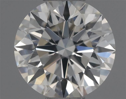 0.41 carat H-VVS1 Excellent cut Natūralus Round Deimantas (1)