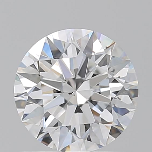 1.03 carat F-SI1 Excellent cut Natūralus Round Deimantas (1)