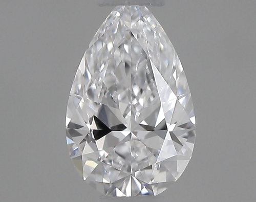 0.3 carat D-VVS2 Natūralus Pear Deimantas (1)