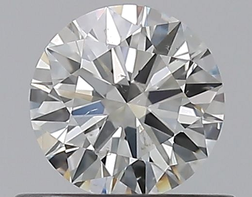 0.51 carat H-SI2 Excellent cut Natūralus Round Deimantas (1)