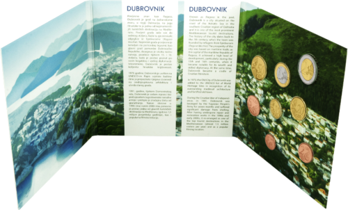 Kroatija 2023 Euro monetų BU rinkinys (5)