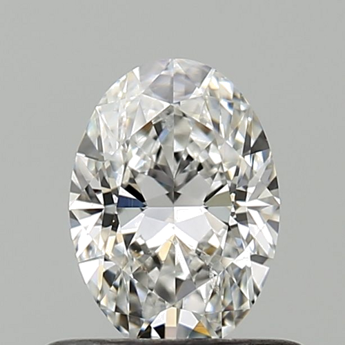 0.51 carat E-SI1 Natūralus Oval Deimantas (1)
