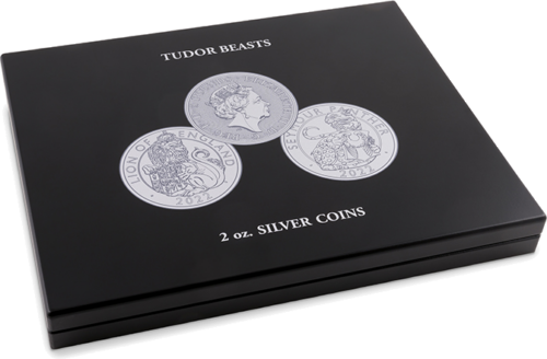 Case for 2 oz silver coins “Tudor Beasts” (3)