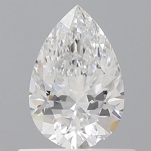 0.55 carat E-VS1 Natūralus Pear Deimantas (1)