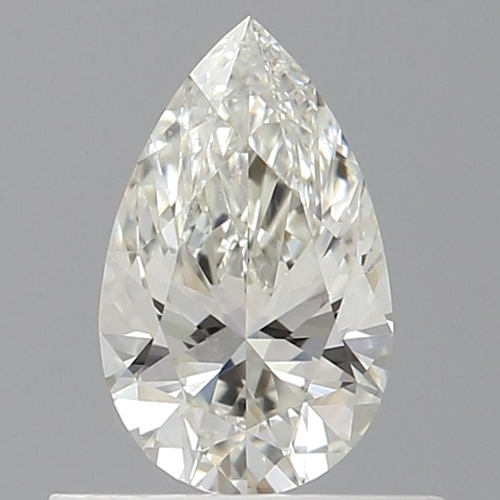 0.5 carat I-SI1 Natūralus Pear Deimantas (1)