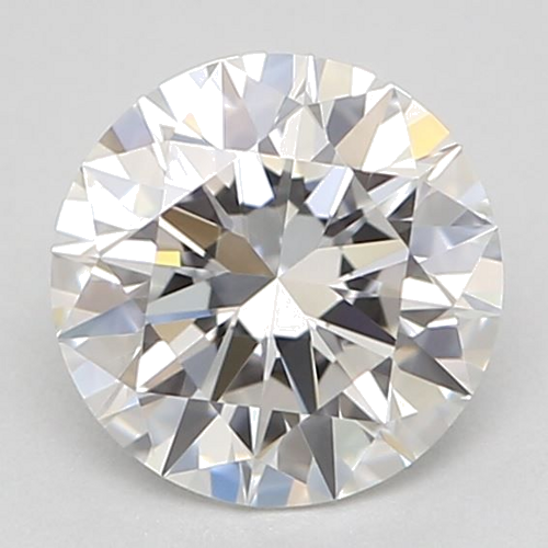 0.59 carat F-VVS1 Excellent cut Natūralus Round Deimantas (1)