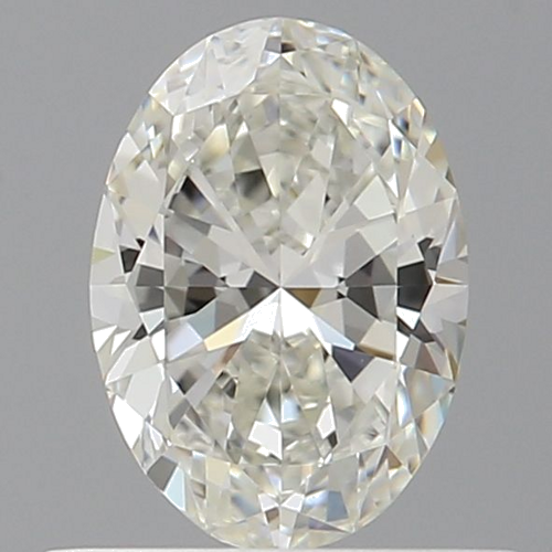 0.6 carat I-VVS1 Natūralus Oval Deimantas (1)