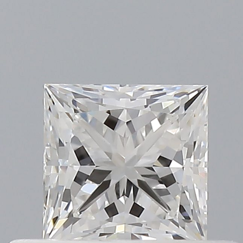 0.45 carat F-VVS1 Natūralus Princess Deimantas (1)