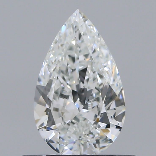 0.5 carat E-VS1 Natūralus Pear Deimantas (1)