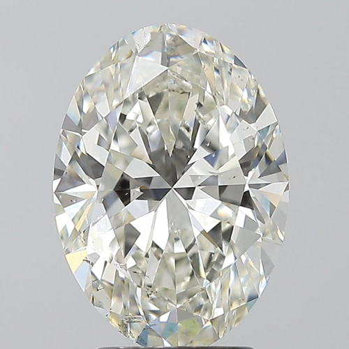 3.02 carat J-SI1 Natūralus Oval Deimantas (1)