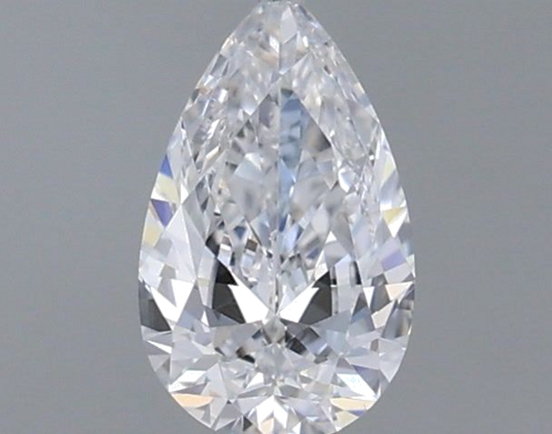 0.35 carat D-SI1 Natūralus Pear Deimantas (1)