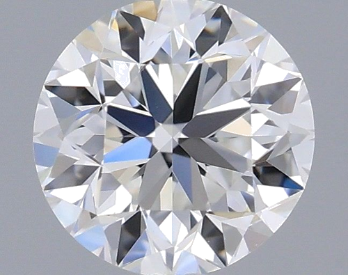 0.4 carat F-VVS2 Very Good cut Natūralus Round Deimantas (1)