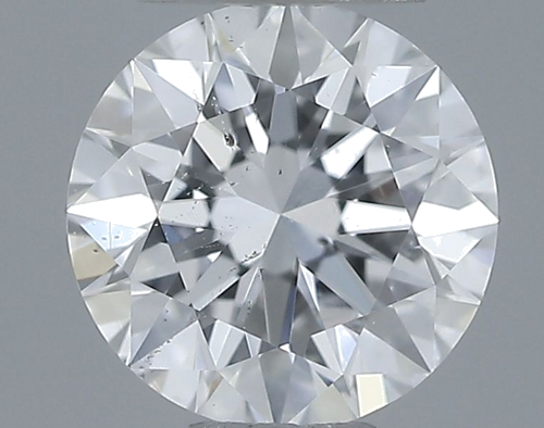 0.5 carat D-SI2 Excellent cut Natūralus Round Deimantas (1)
