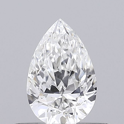 0.3 carat F-VVS2 Natūralus Pear Deimantas (1)