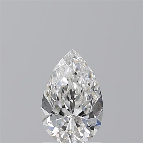 1.0 carat F-VS1 Natūralus Pear Deimantas (1)