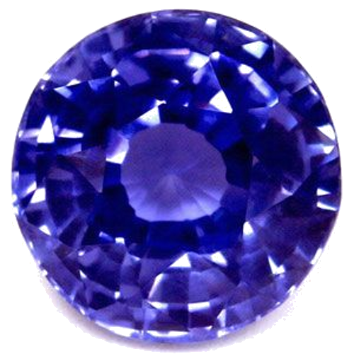 2.42 carat BLUE Round Safyras (1)