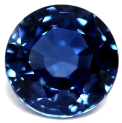 0.7 carat BLUE Round Safyras (1)