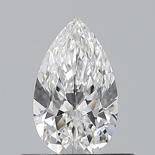 0.5 carat E-VVS1 Natūralus Pear Deimantas (1)