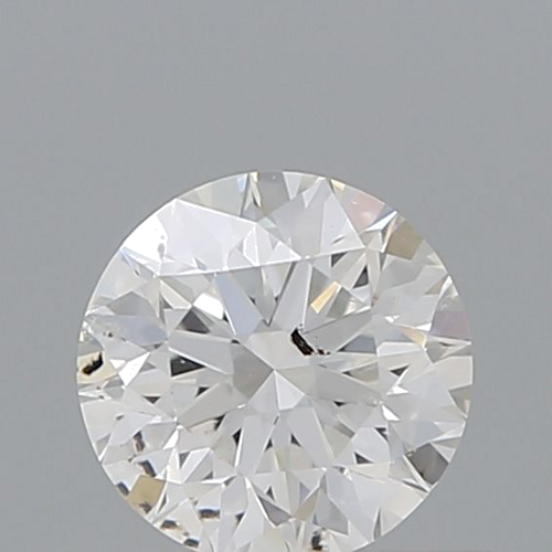 0.45 carat F-SI2 Excellent cut Natūralus Round Deimantas (1)