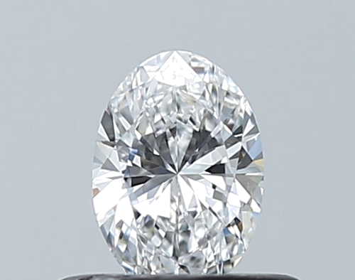 0.33 carat D-VVS2 Natūralus Oval Deimantas (1)