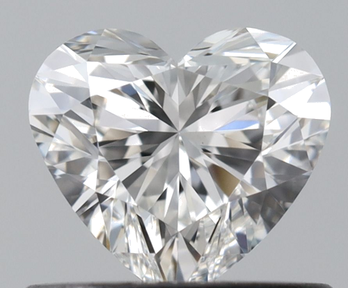 0.51 carat G-VS2 Natūralus Heart Deimantas (1)