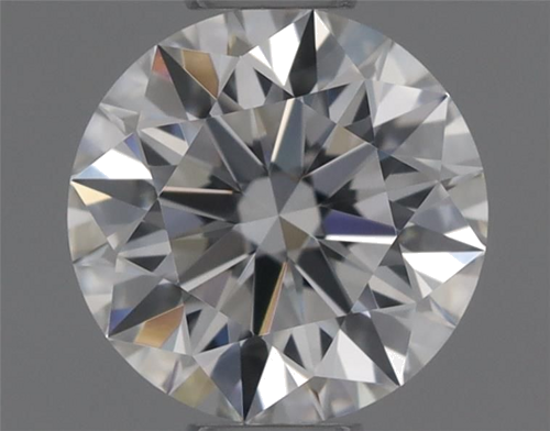 0.41 carat K-VVS1 Very Good cut Natūralus Round Deimantas (1)