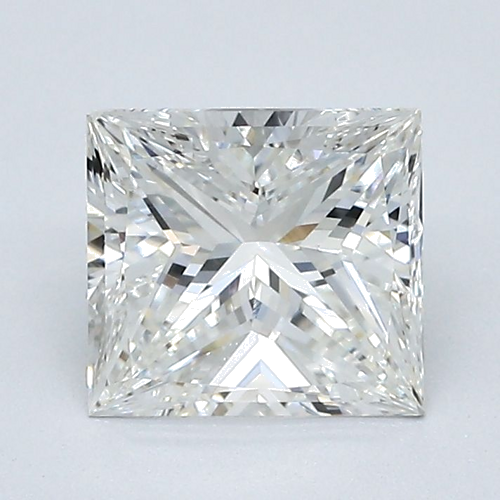 1.69 carat H-VVS2 Natūralus Princess Deimantas (1)