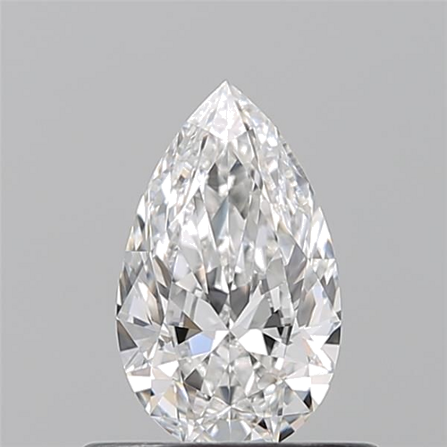 0.52 carat F-IF Natūralus Pear Deimantas (1)